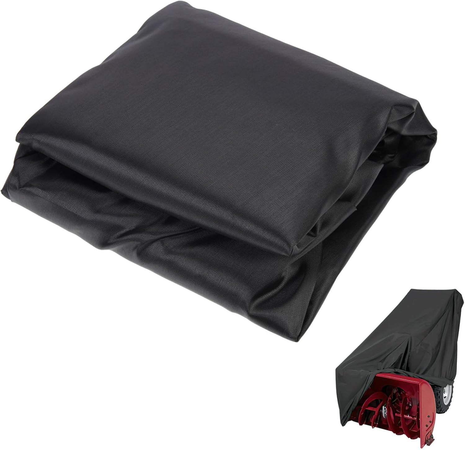 HANABASS Snow Blower Cover Heavy Duty Oxford Protector for Two-stage Snow Throwers and Scratch-resistant