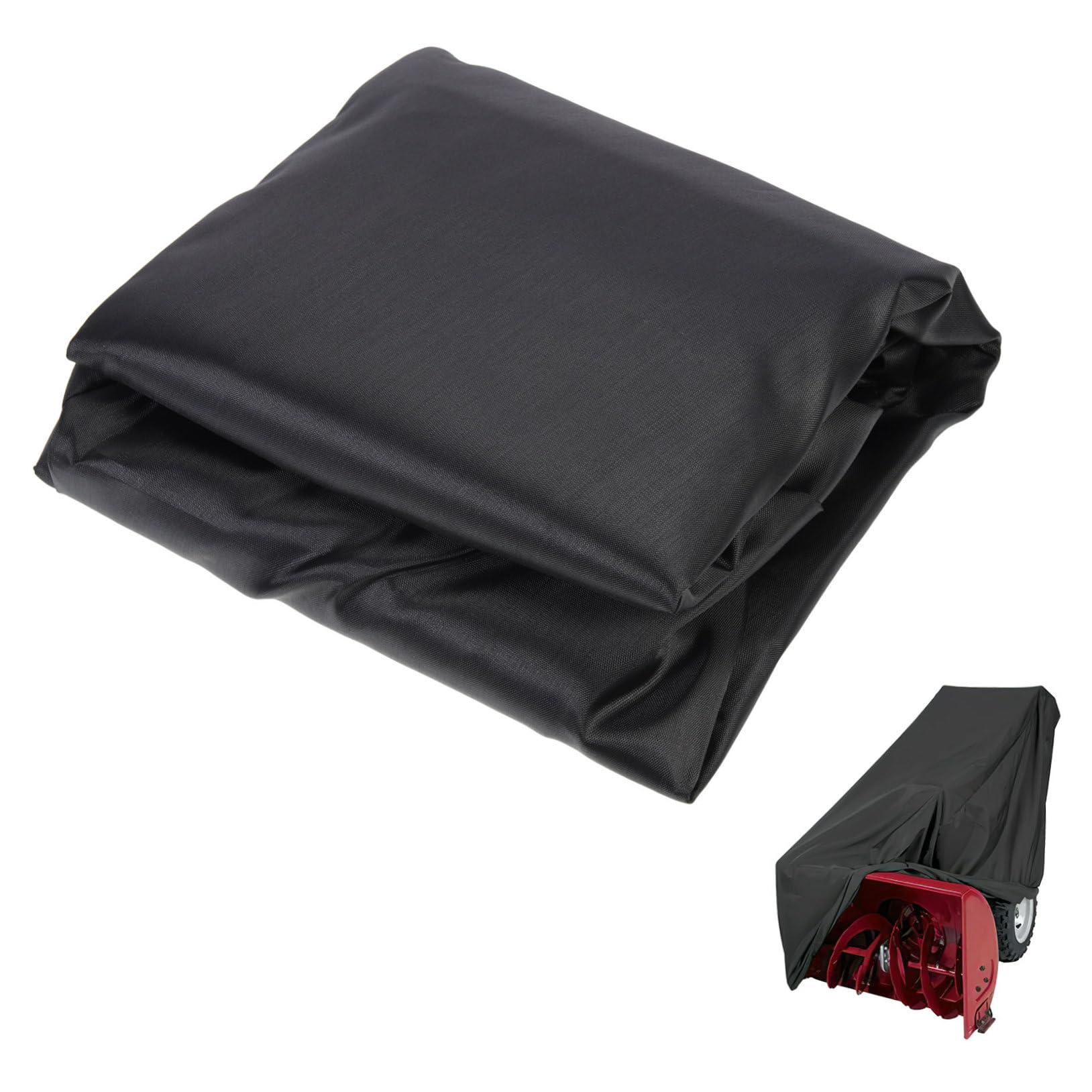 HANABASS Snow Plow Cover Reusable Blower Cover Snow Blowers Shade Snowplow Protective Cover Riding Mower Cover Winter Tool Two Snow Blowers Cover Supplies Portable Oxford Cloth