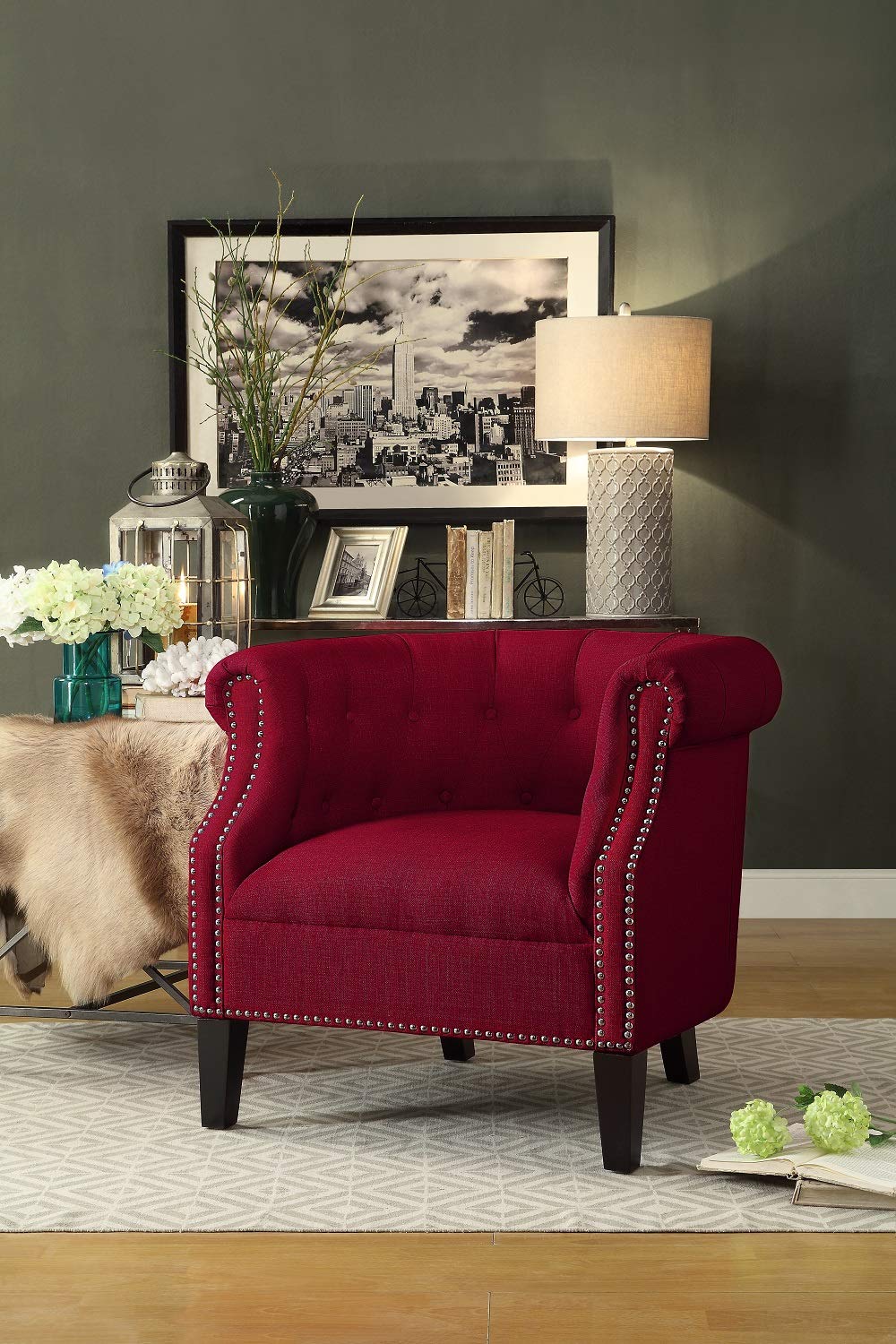 Red Accent Chairs All Chairs