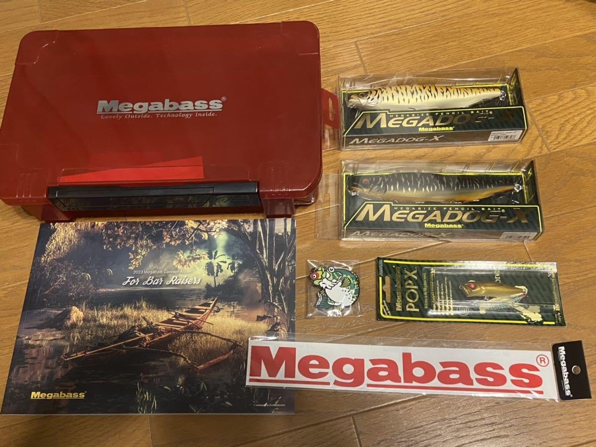 Amazon.co.jp: Megabass セット メガバス メガドッグエックス