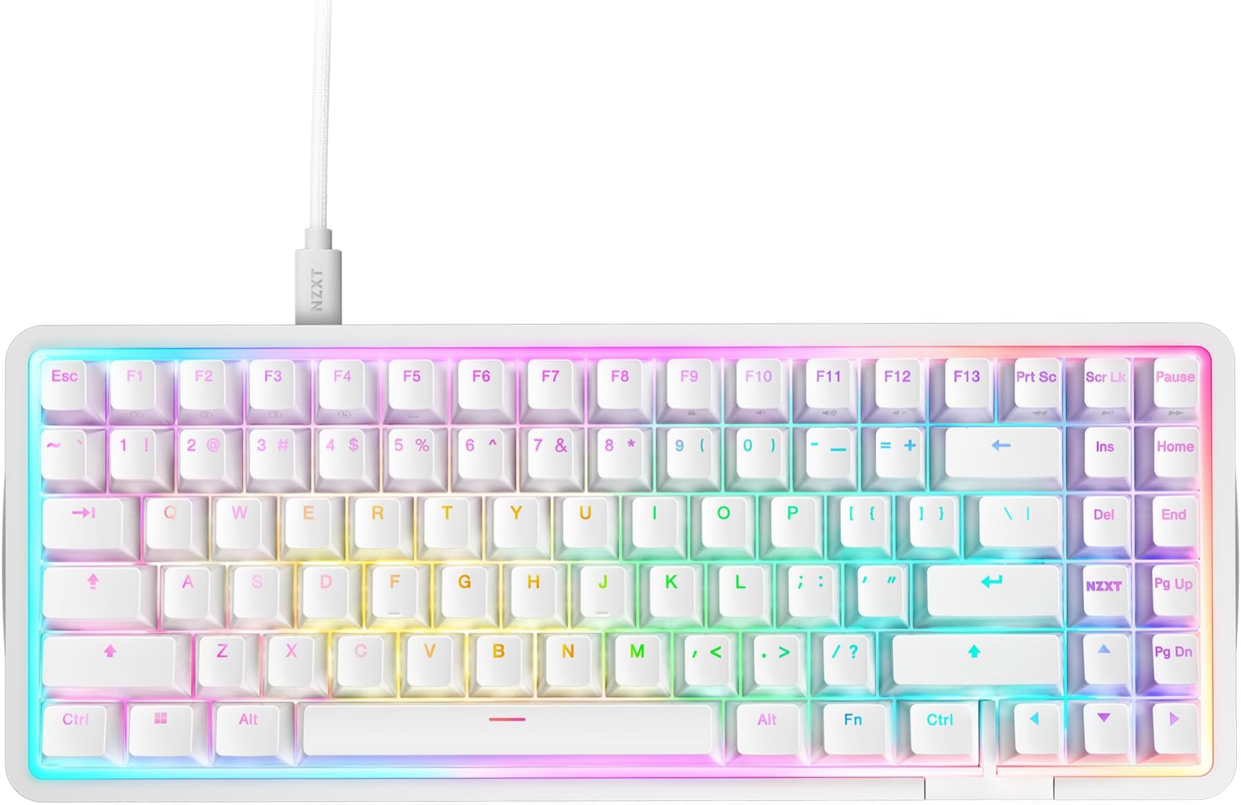 NZXT Function Elite MiniTKL (White)