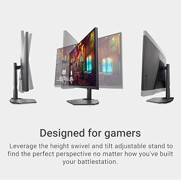 Dell G3223Q Gaming Monitor - 32-Inch 4K Ultra UHD (3840x2160), 144Hz 1Ms Display, AMD FreeSync+NVIDIA G-SYNC Compatible, Height/Swivel/Tilt Adjustability, 3Yr Advanced Exchange - Black