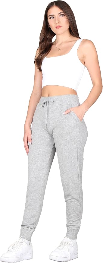 Lildy Womens Pocketed Lounge Pants/Jogger Pants, Stretchable Soft Rayon Pull-Up