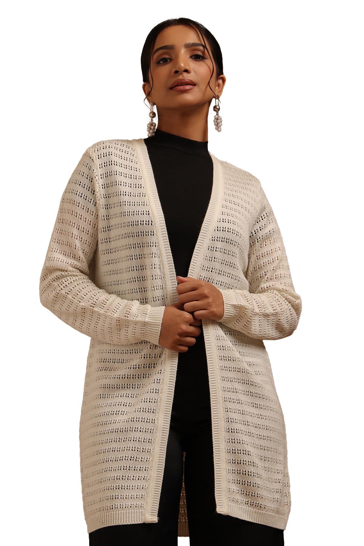 soch Womens Acrylic Knitted Winter Shrug-picture-47
