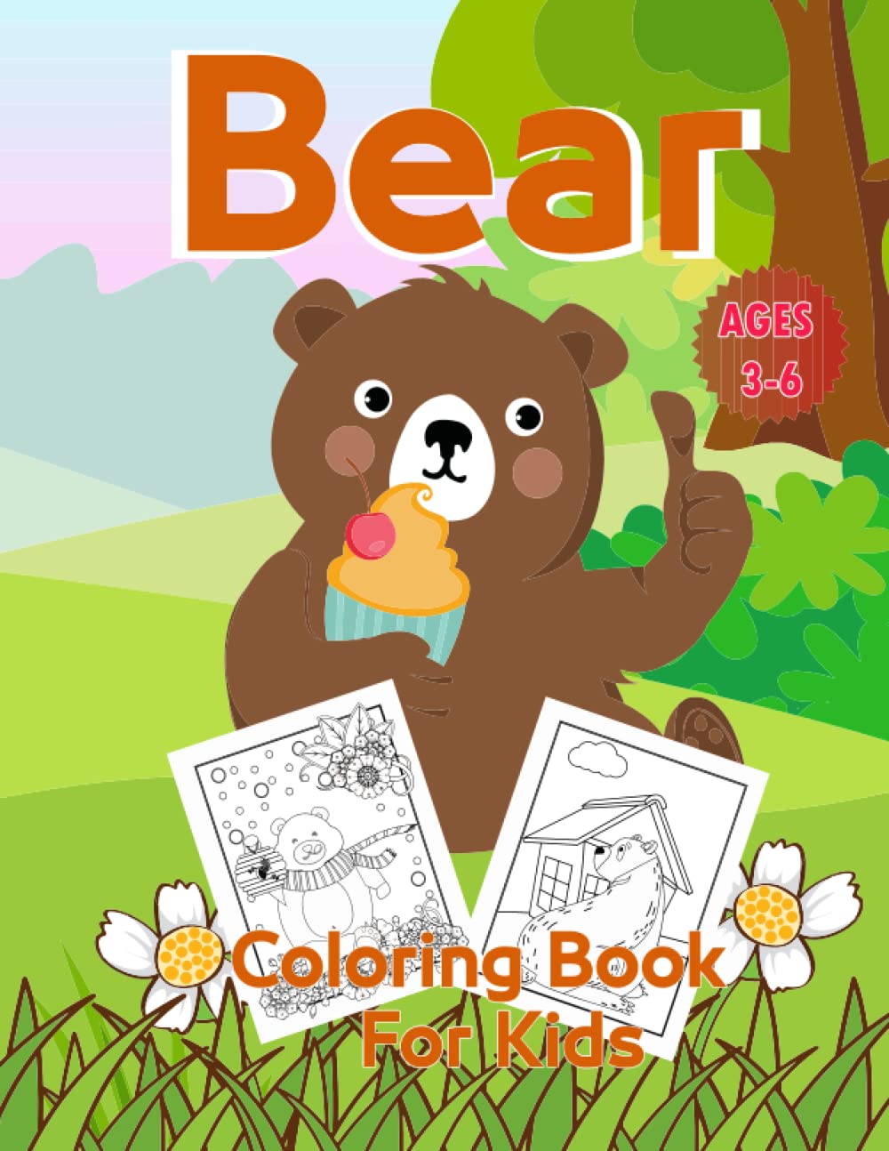 Bear Coloring Book Bears Are One Of The Most Loved | Desertcart New Zealand