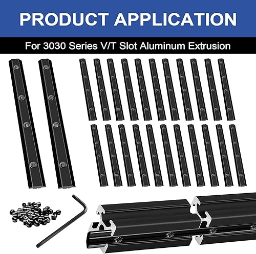 Miniatura 198 de 10 unids 2020 placa de extrusión de aluminio conector esquina L soporte 8020 V ranura hardware ranura T accesorios con tuercas en T y tornillos