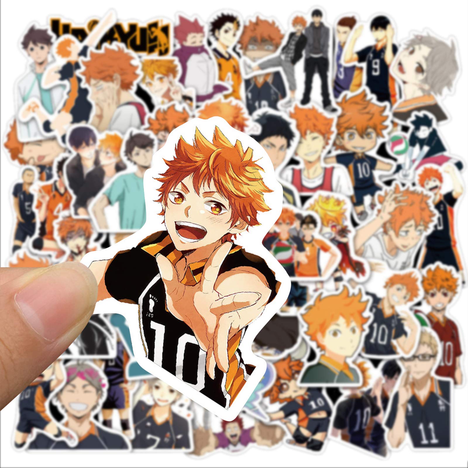 50 pcs Anime Haikyuu Stickers Pack - Pauplian Waterproof Vinyl Stickers  Classic Japanese Anime Stickers for Laptops Bumper Kids Teens Adults for  Water Bottles Laptop Phone Graffiti Decals. : Electronics - Amazon.com