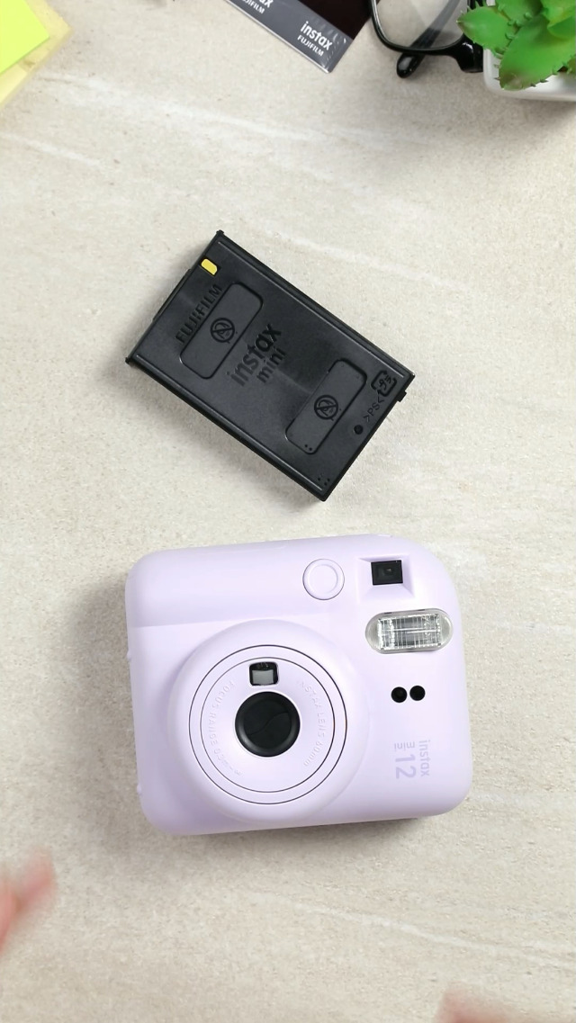 Fujifilm Instax Mini 12 Gift Box with 10 Shots- Purple : Amazon.in