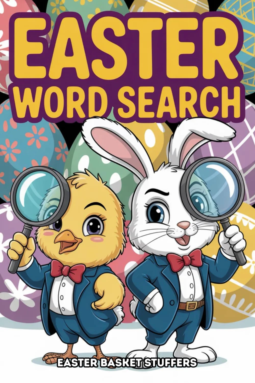 Easter Basket Stuffers: Word Search Book for the Whole Family: Holiday Puzzles for Kids, Teens, and Adults