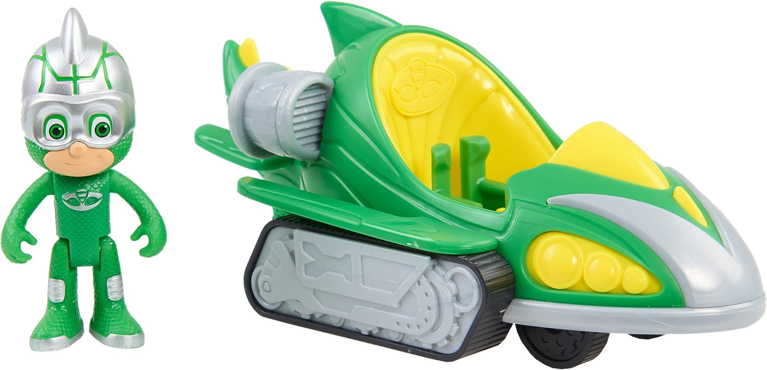 Turbo Blast Vehicles, Gekko-Mobile & Gekko Figure, Kids Toys for Ages 3 Up by Just Play