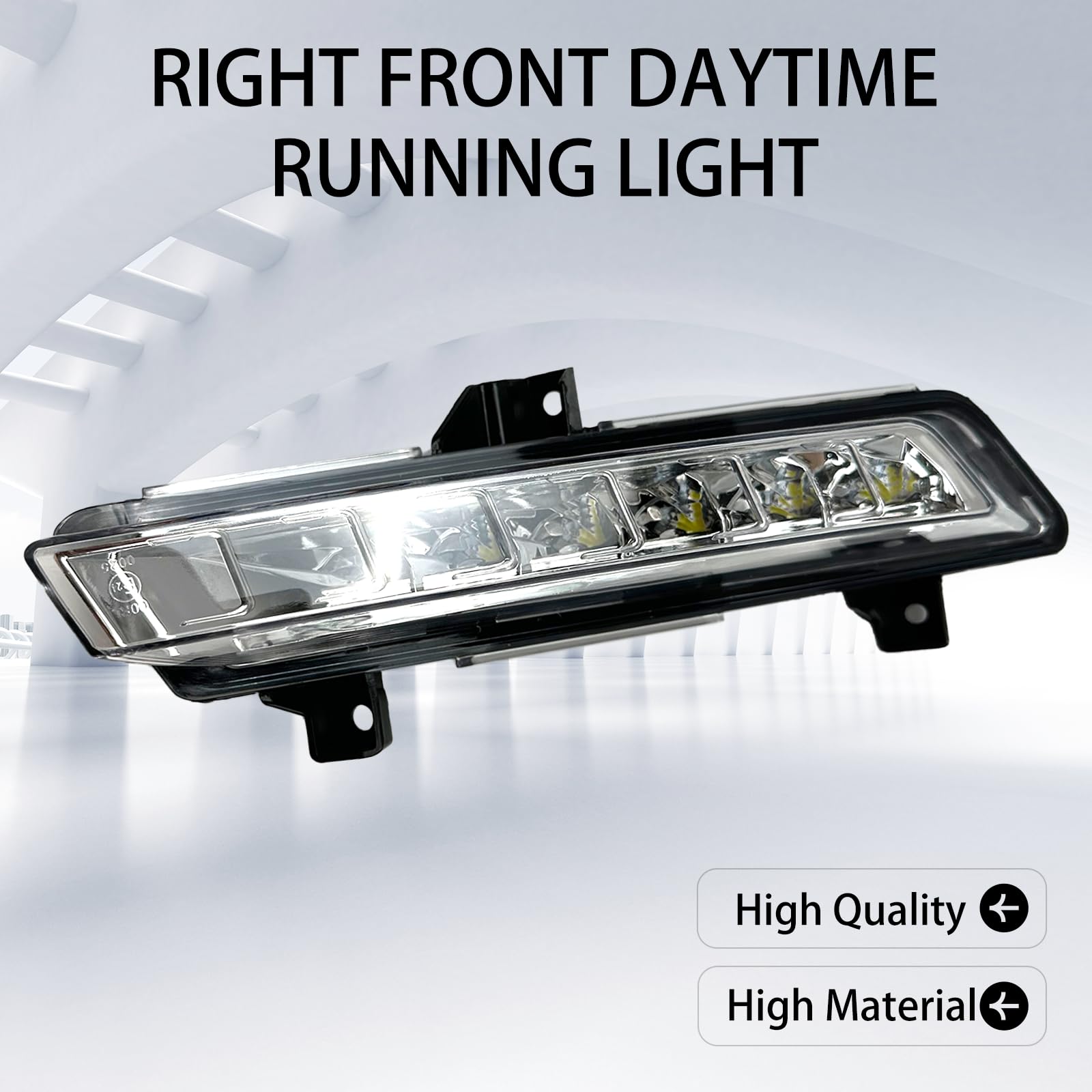 Luces diurnas delanteras derechas para coche compatibles con Renault Clio 4 (Iv) 2016-2020, luz diurna 266007864R