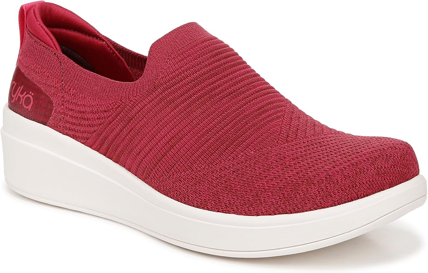 Amazon.com | Ryka Womens Limitless Slip On Sneaker Granita Pink 5