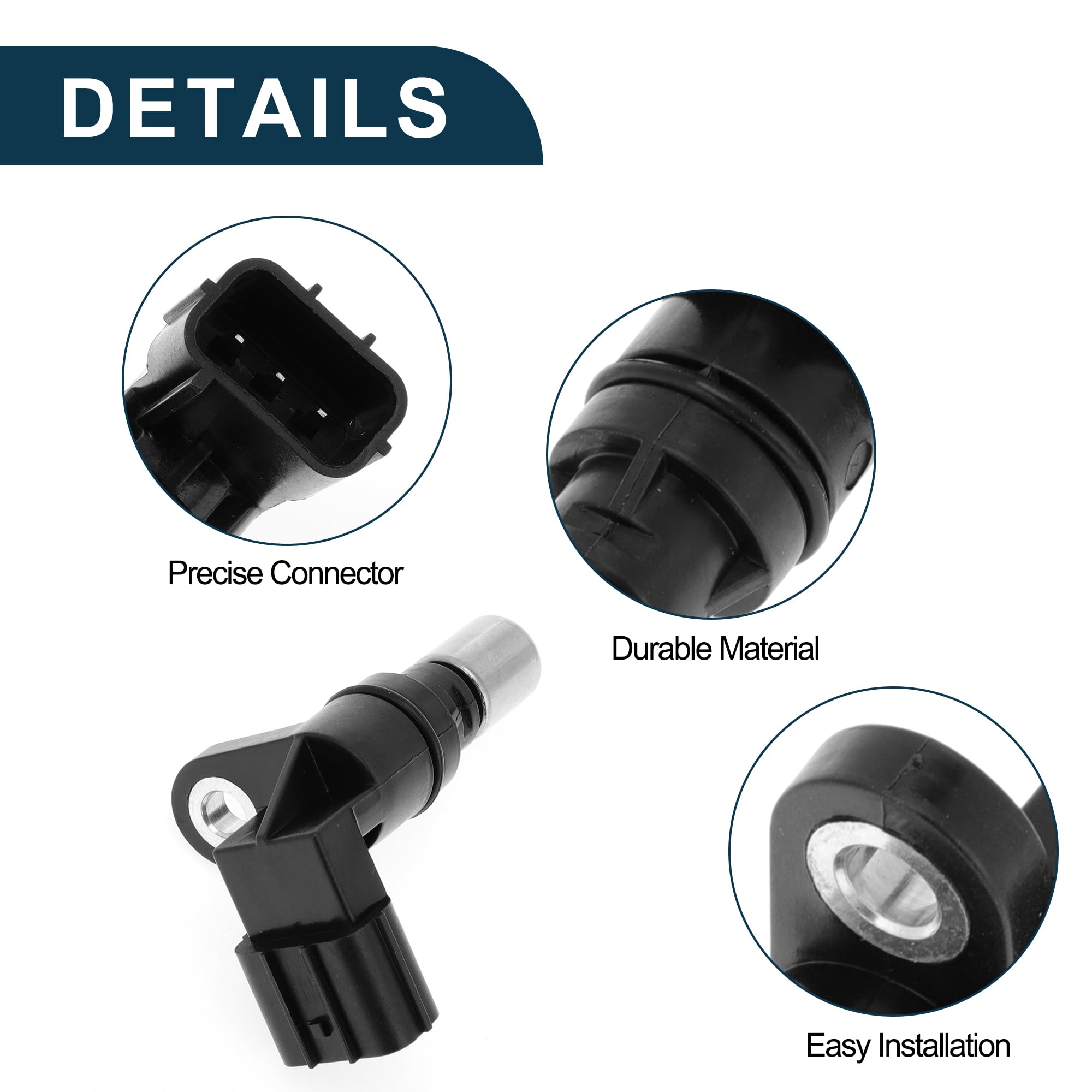 Sensor De Velocidad De Transmisión Para Honda Civic Si 06-15 1Pc | Oe 28820-Pwr-013, Para Honda Accord Lx 2.4 2003-2012, Monitorea Velocidad, Reemplazo Directo, Instalación Sencilla