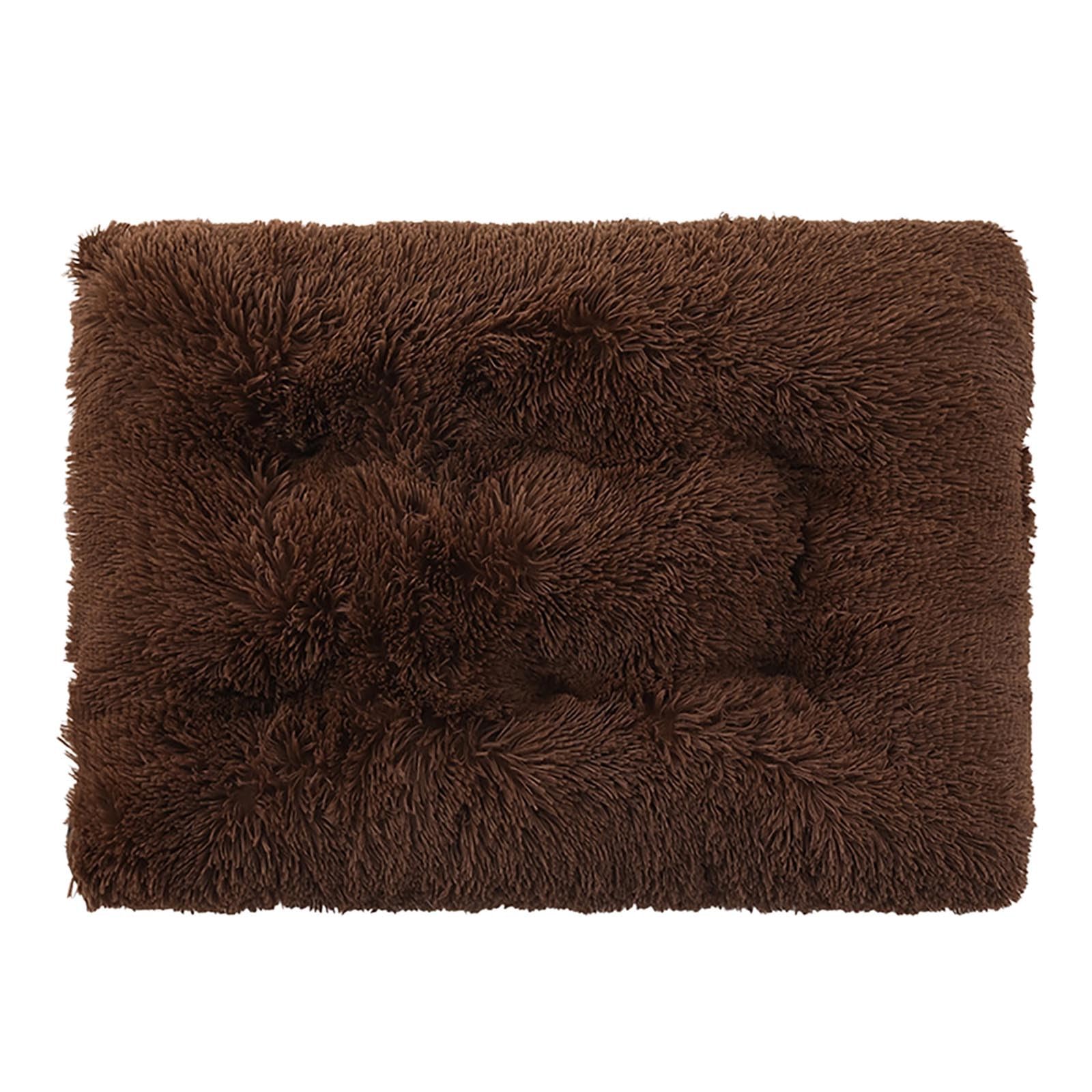 Cama cálida de invierno para perros con alfombrilla larga y cómoda para dormir para perros y gatos, accesorios para mascotas 072715