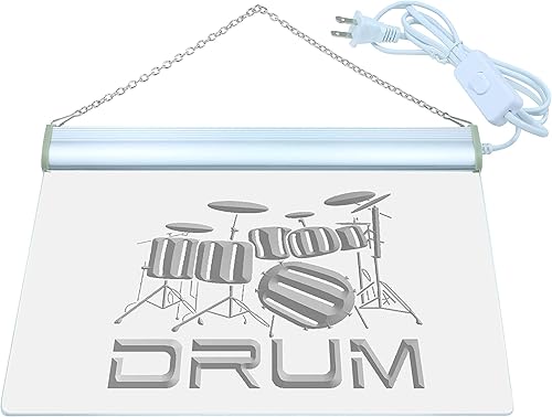 Miniatura 2 de Sala de banda rock n roll Música de carga LED Señal de luz de neón señal Display j551-b (C)