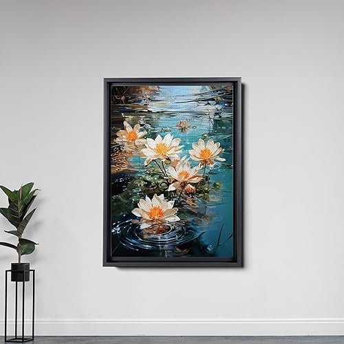 Miniatura 7 de Elephant Canvas Wall Art, Wild Animal Portrait Picture, Woodland Wildlife Prints Modern Nature Dark Wilderness Scenery Photo Artwork for Bedroom