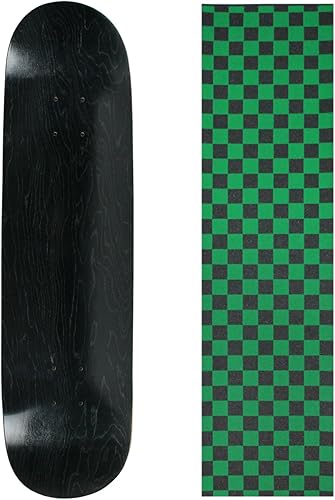 Miniatura 5 de Skateboard Deck Pro 7-Ply Canadian Maple Stained Black with Griptape