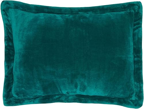 BrylaneHome BH Studio - Funda de microfibra estándar, color pavo real