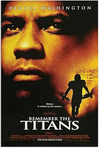 Miniatura 1 de BNvxr Póster de película Remember the Titans, póster de película vintage para regalo retro, lienzo de pared para dormitorio, sala de estar,