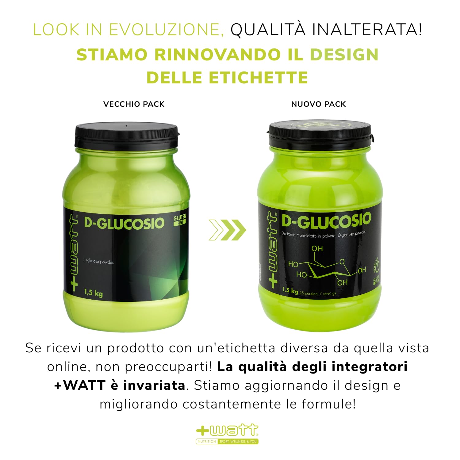 D-Glucosio - Energia Pura per il Tuo Post- Workout - Formato: 1500 g