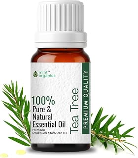 Premium Tea Tree Essential Oil | 100% Pure, Natural & Steam Distilled | Clean, Refreshing Herbal Aroma | Undiluted Tea Tree Oil for Diffusers, Aromatherapy & Home Use | 100 ml