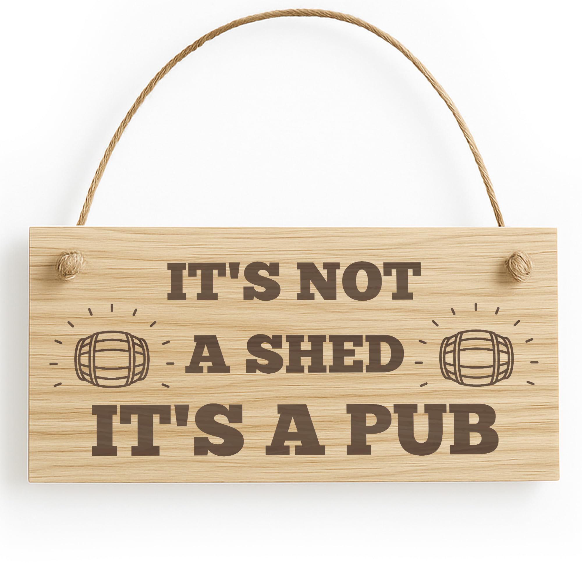 Red Ocean Funny Bar Sign And Plaques Engraved Hanging Wall Door Sign Pub Shed Sign