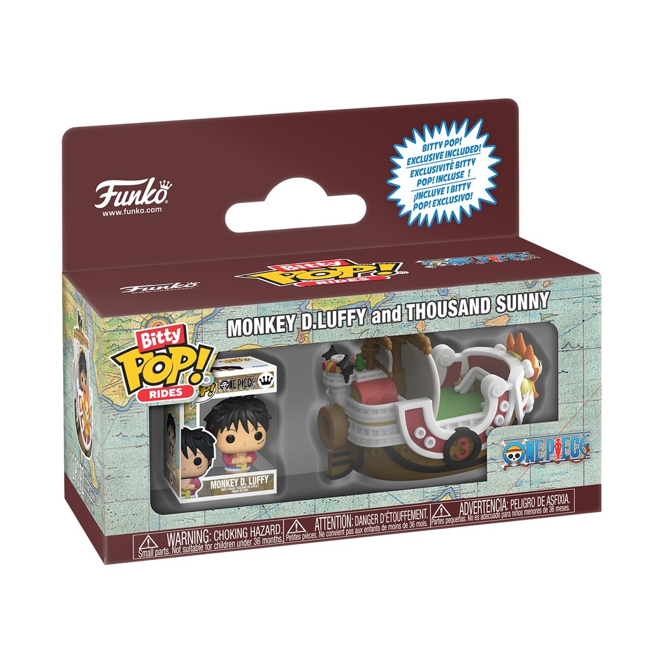 Funko Bitty Pop! Ride: One Piece - Thousand Sunny with Luffy