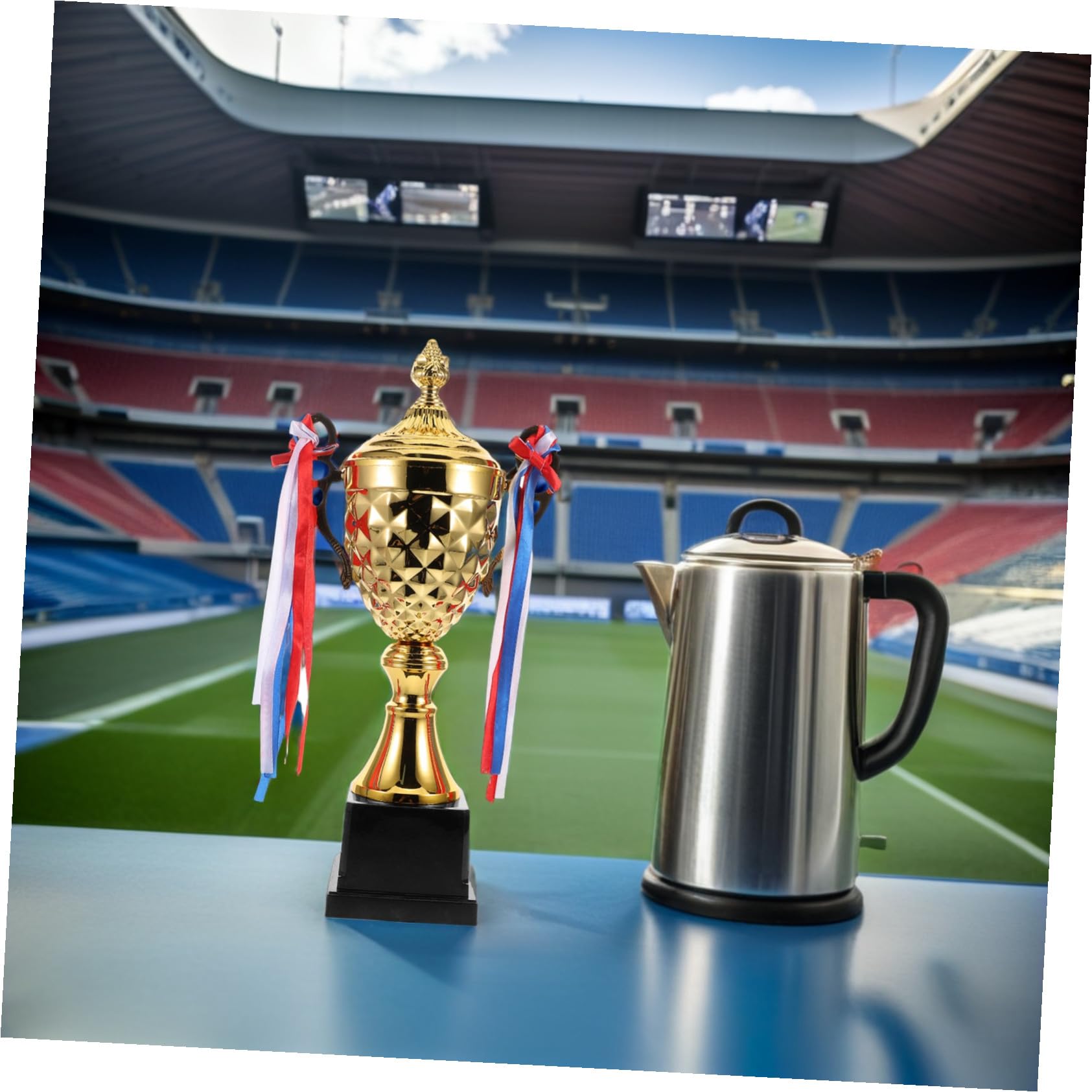 TOYANDONA Mini Auszeichnungen Trophäen Pokale Goldtrophäe Pokal Pokal Für Turniere Sporttrophäe Ziegentrophäe Auszeichnung Wrestling Trophäe Wettkampftrophäen Säulentrophäe