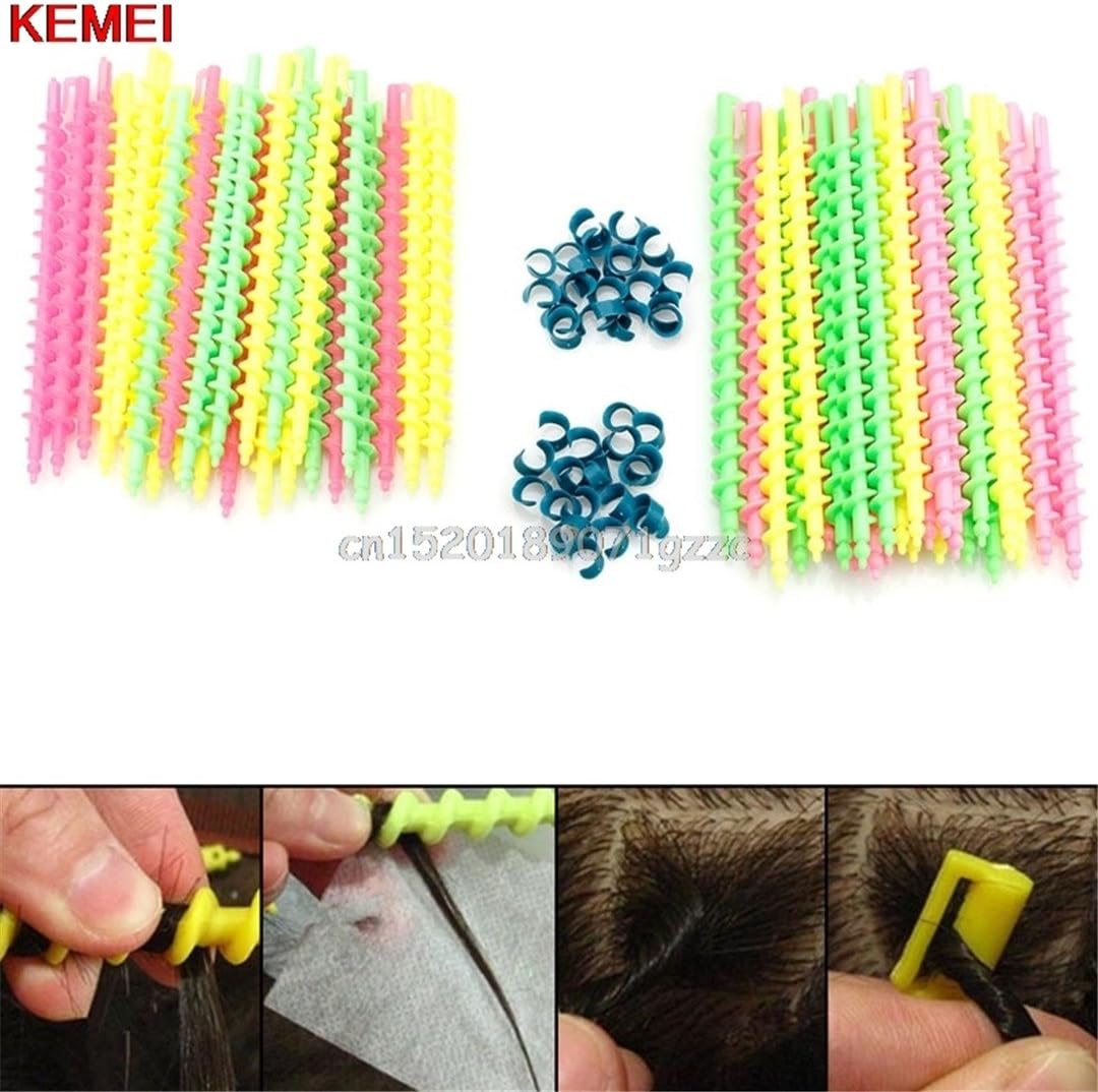 26Pc Plastic Long Styling Barber Salon Tool ing Spiral Hair Perm Rod Large