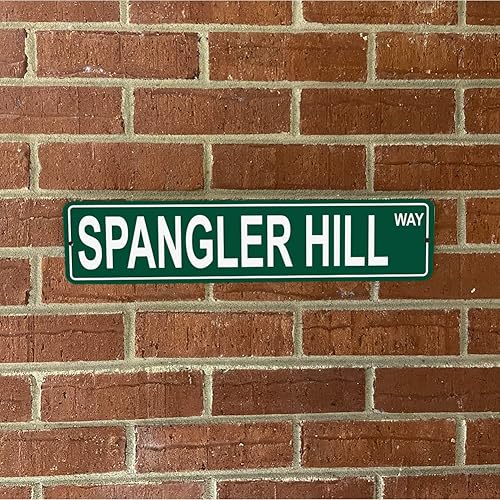 Vista 441 de Ohio Mountains Pick Your Mountain Compatible/repuesto para Ballards Hill United States Mountain Aluminio Metal Tin Street Sign Style decoración