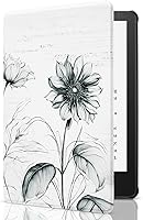 Vista 10 de CoBak Funda para Todos los Kindle Nuevos de 6 Pulgadas 2024 y 2022 (11ª Generación) - Cubierta Inteligente de Cuero PU, Suspensión y Activación