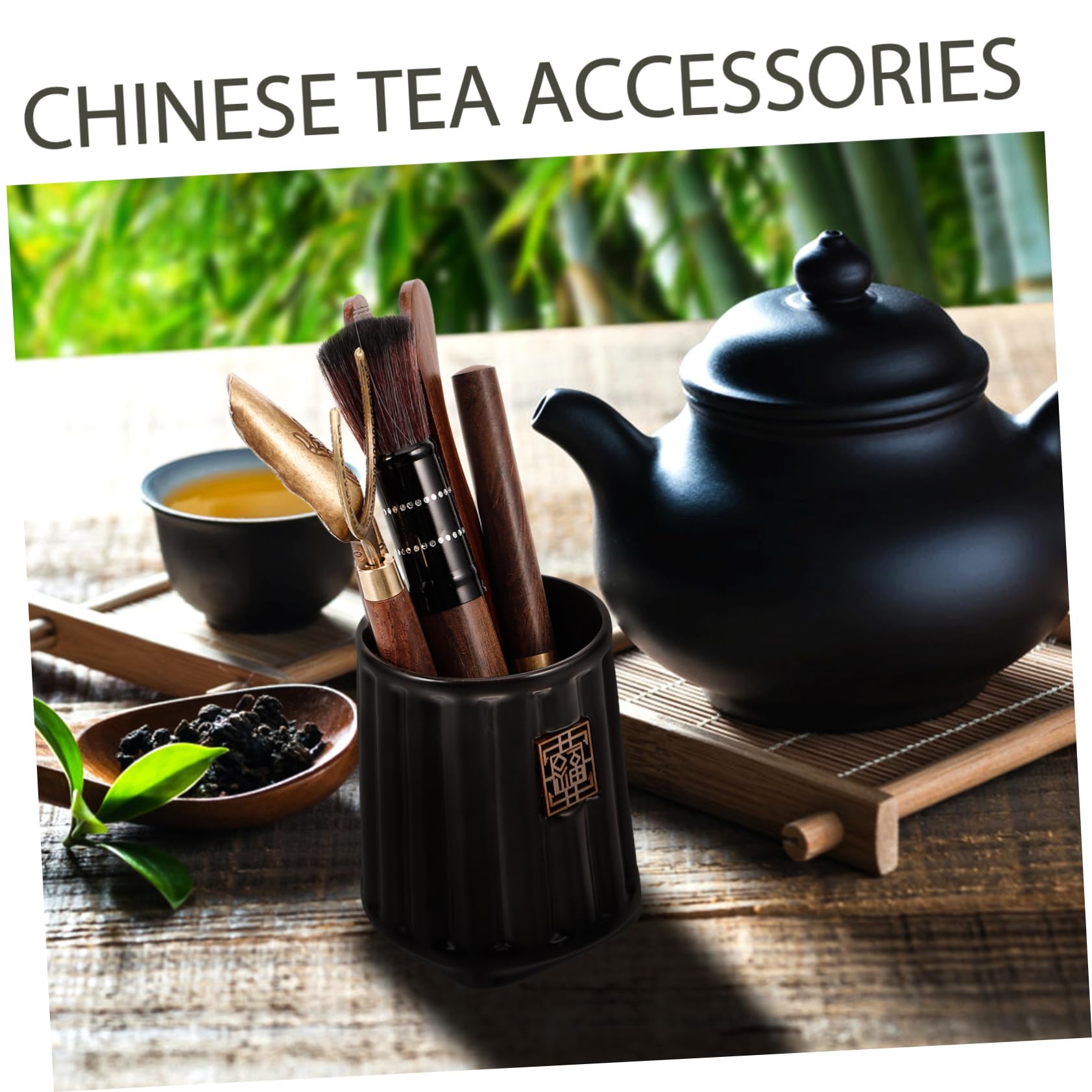 OUNONA 4sätze Chinesischen Teegeräten Sechs Teewerkzeuge Elegantes Tee-zubehör Für Traditionelle Teezeremonie Langlebiges Material Für Teeliebhaber Und Zeremonien