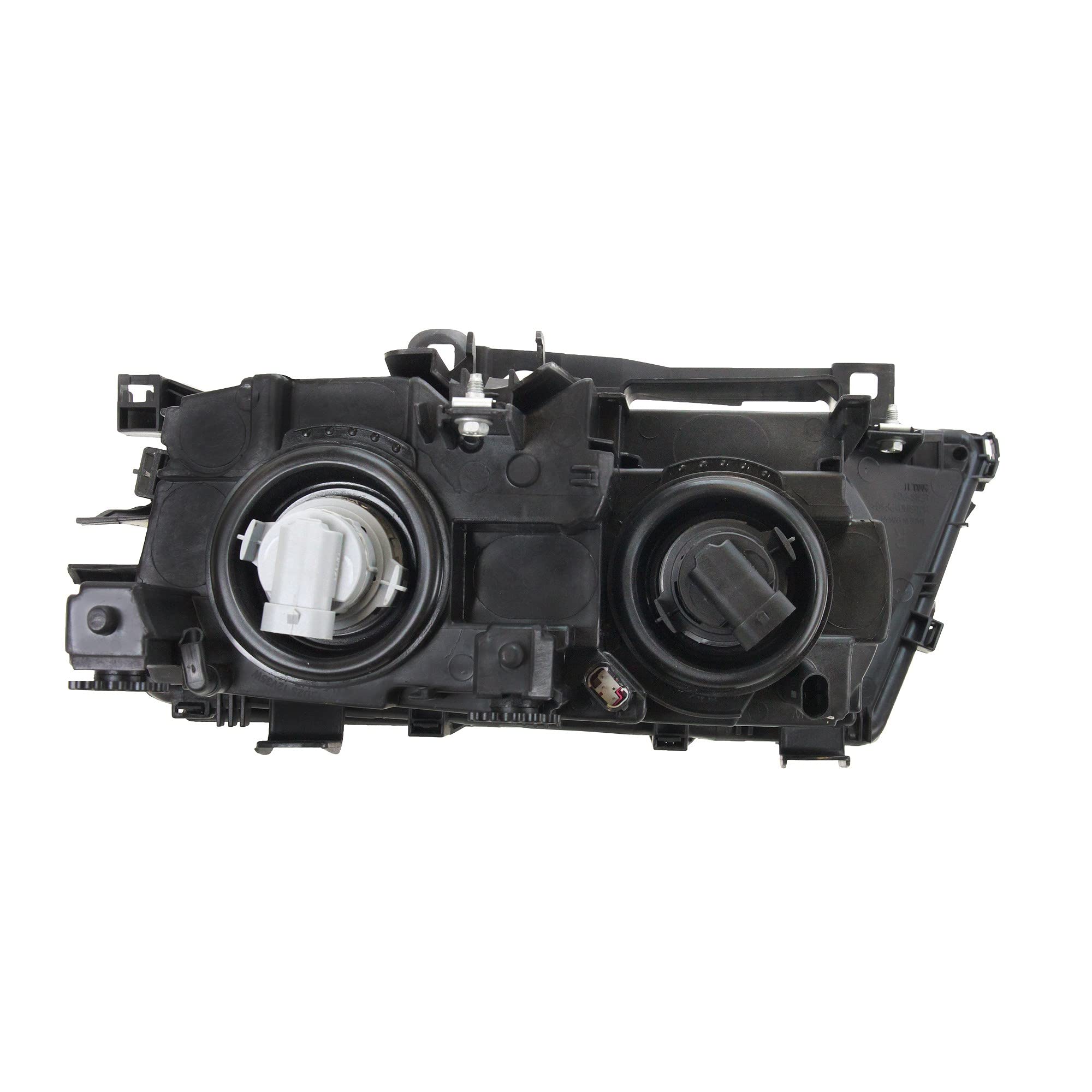 BESTPRICE 2x fari anteriori sinistro + destro lente trasparente H7 FF - Fari con servomotore per il livellamento dei fari, compatibili con BMW 3 (E46), 3 Touring (E46)