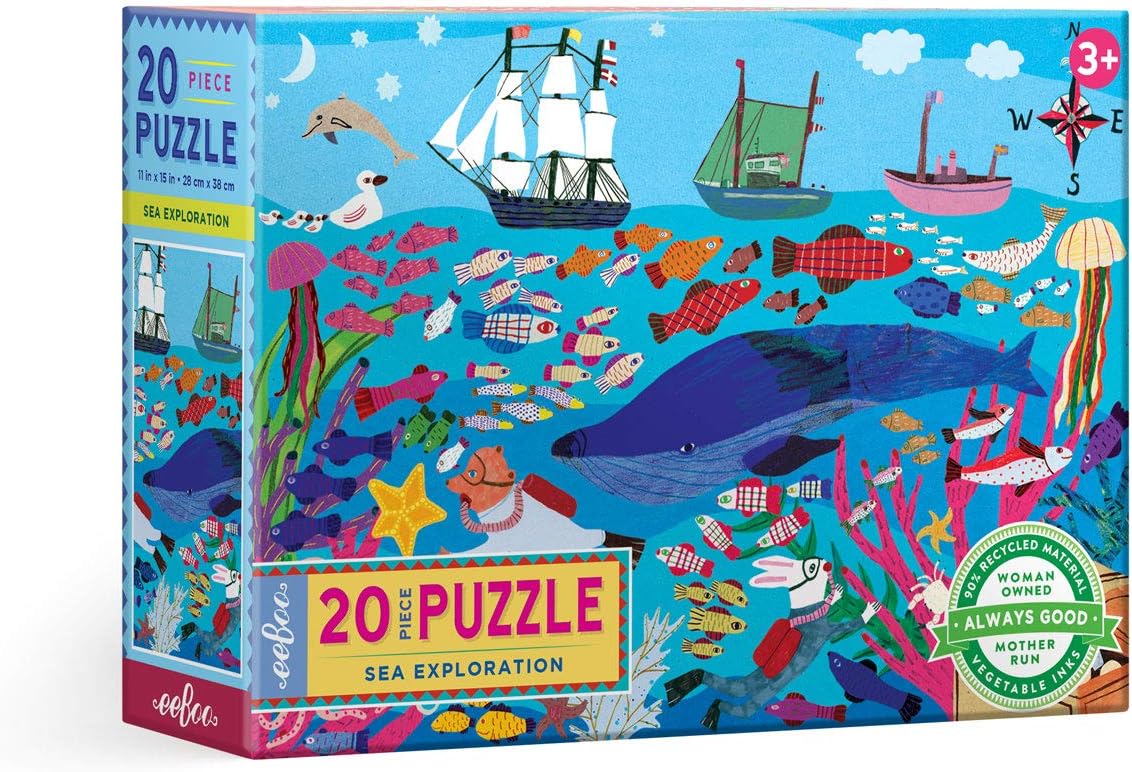 Sea Exploration 20 Piece Big Puzzle