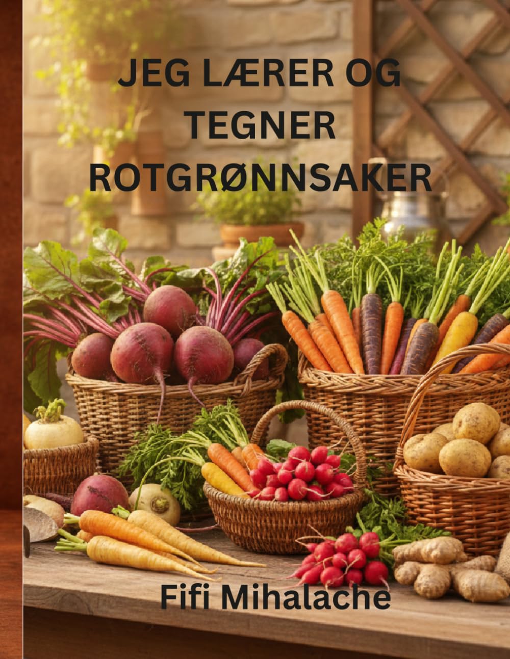 JEG LÆRER OG TEGNER ROTGRØNNSAKER: For barn i alderen 4 til 10 år