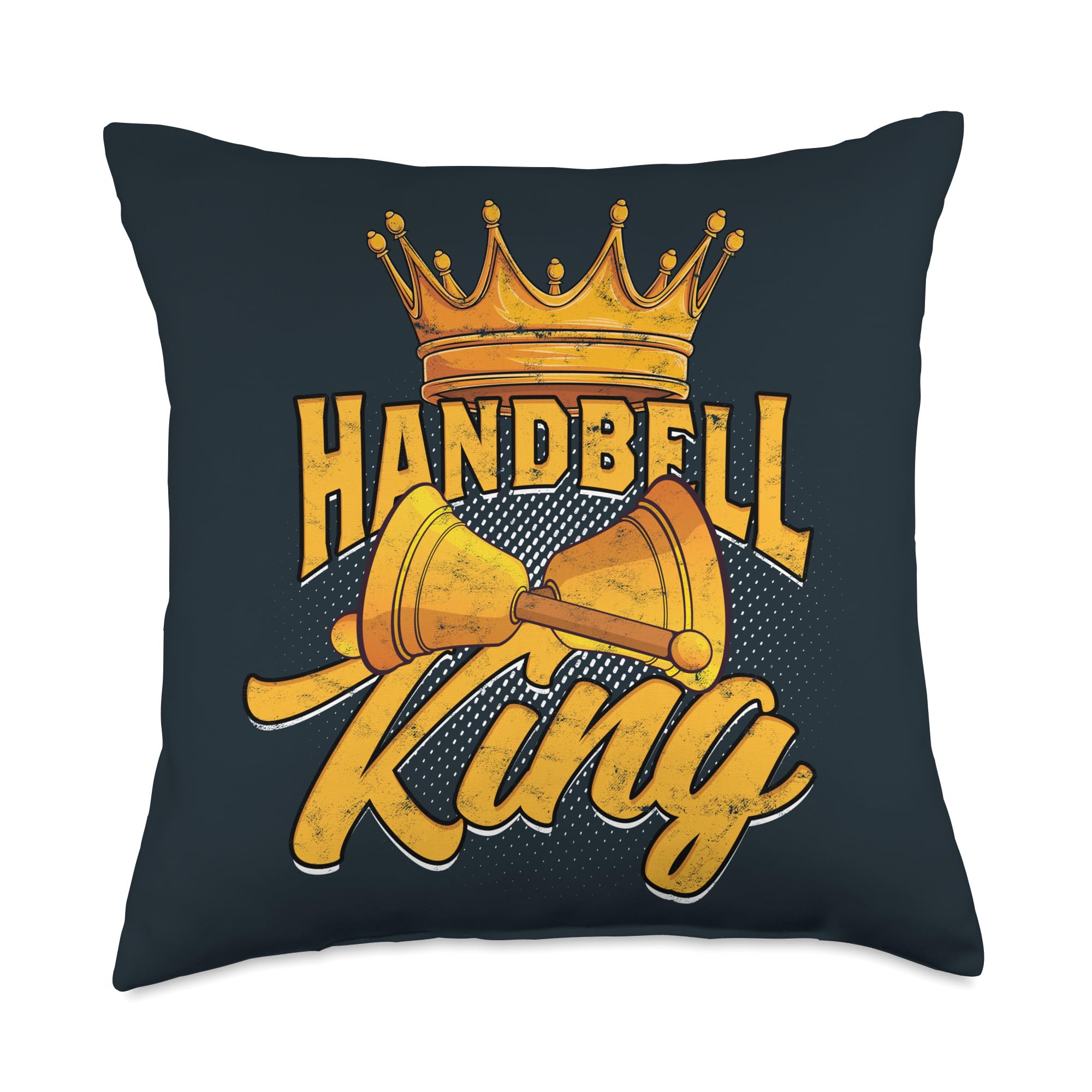 Handbell Music Choir Handbell Throw Pillow