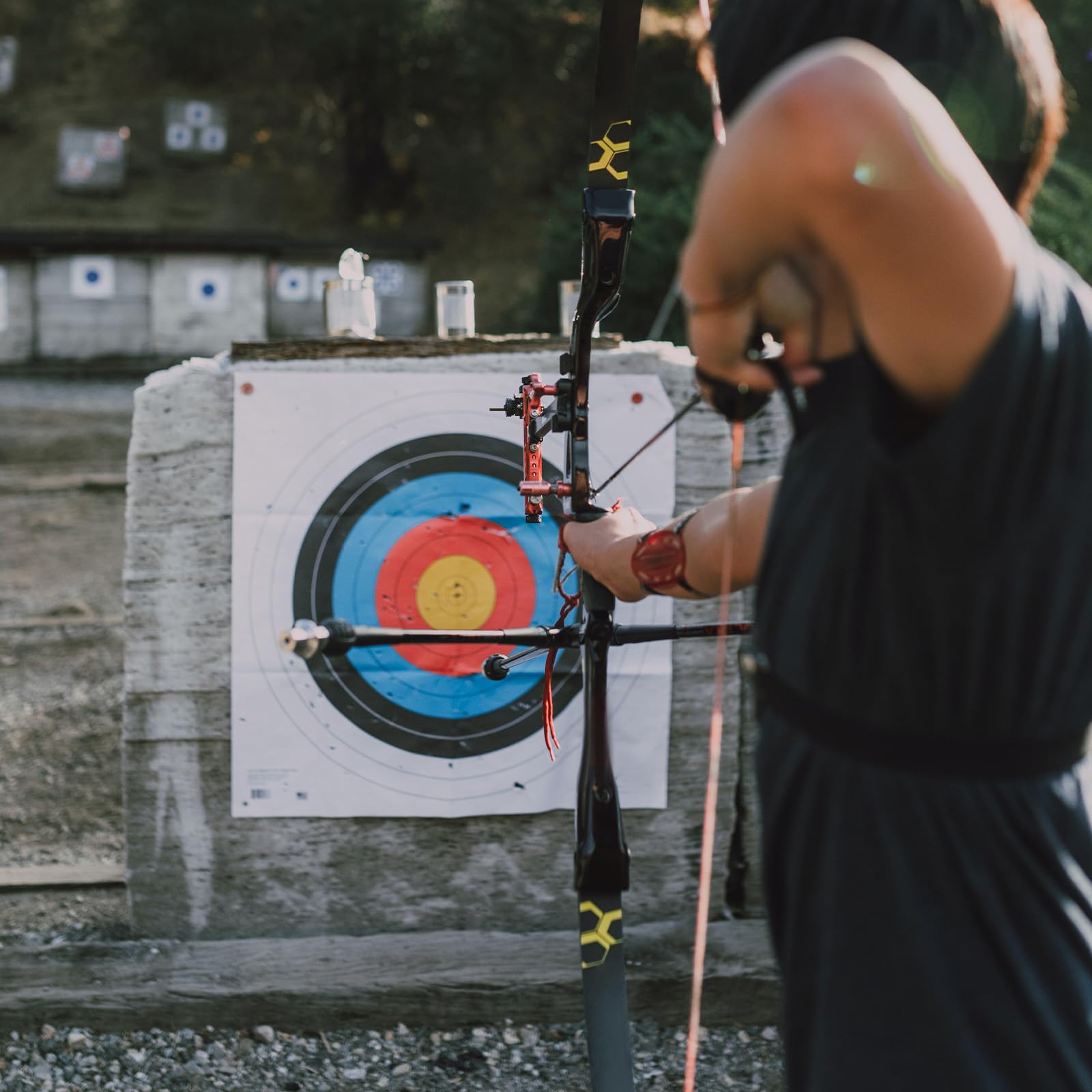 30 Bersagli Tiro Con Arco 40x40 Cm | Carta Spessa, Impermeabile | Per Allenamento - Foto 11