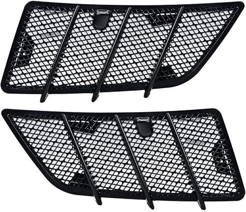 amopacorp - 1 par de cubierta de rejilla de ventilación de aire para rejilla de ventilación de aire compatible con Mercedes W164 ML GL Clase 2008