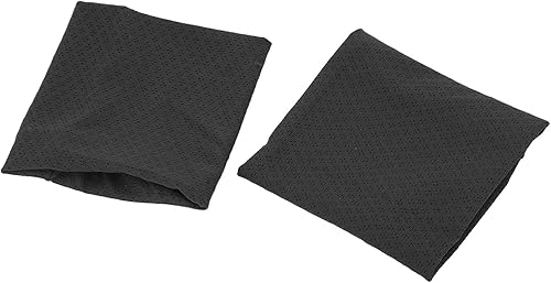 Pulsera de ejercicio para el sudor, elástica de seda de hielo, 2 unidades, transpirable, para acampar