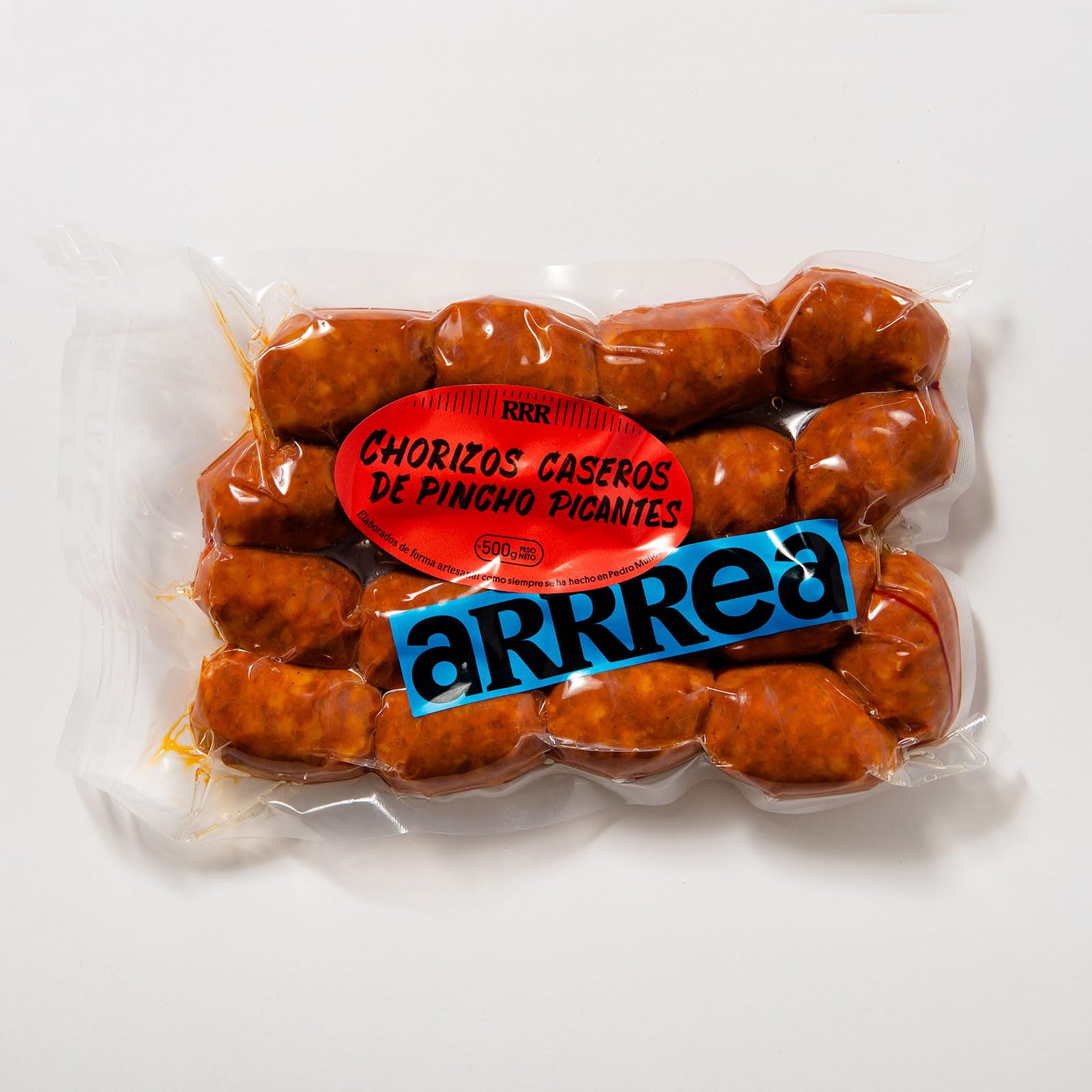 Chorizos Caseros de Pincho Picantes Arrrea 2 x 500 g