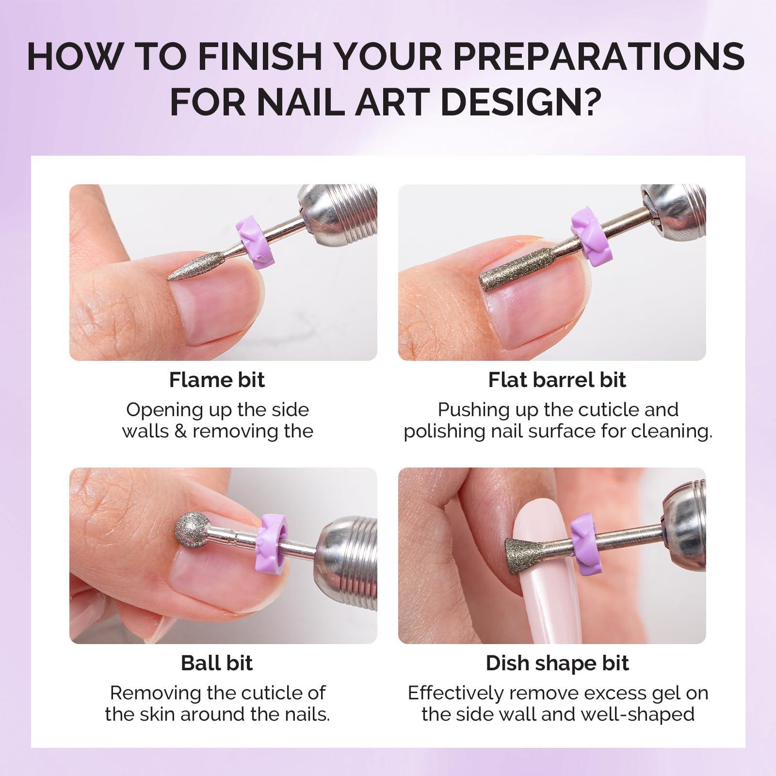 MelodySusie Nail Drill Bits - Image 3