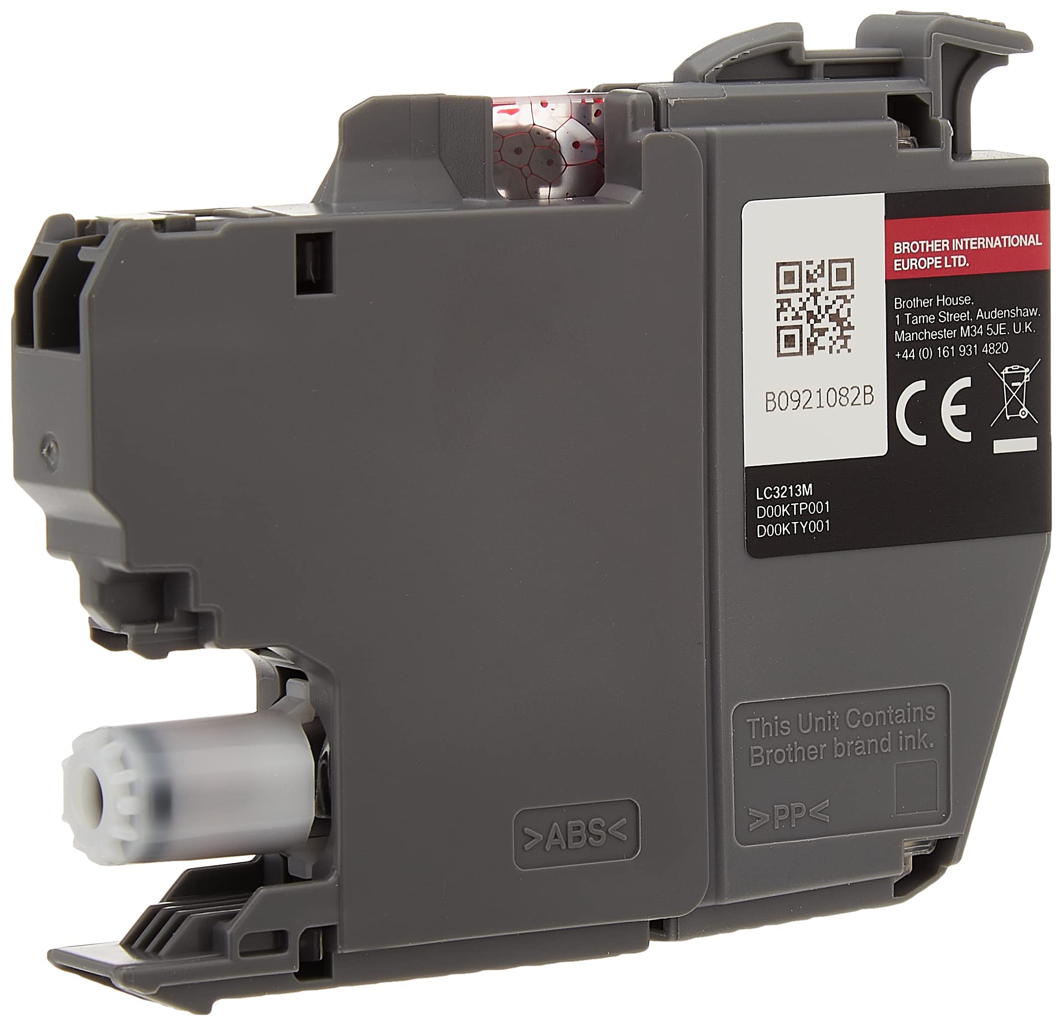 Brother LC-3213M - Cartuccia d'inchiostro (400 pagine, adatta DCP-J772DW, DCP-J774DW, MFC-J890DW, MFC-J895DW), colore magenta, piccola (Confezione da 2)