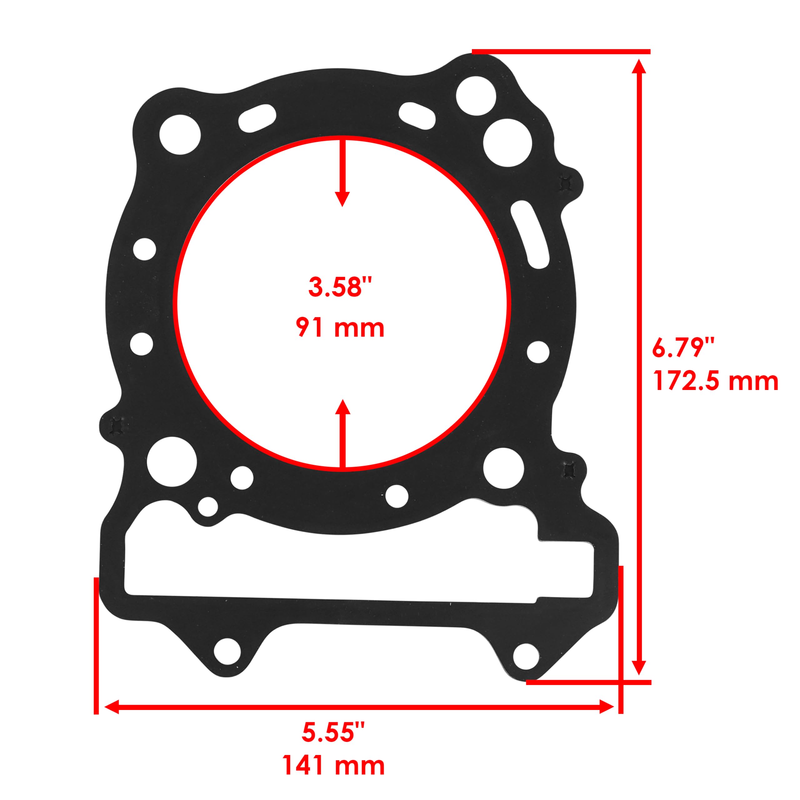 Amazon.com: Caltric Cylinder Head and Base Gasket Compatible