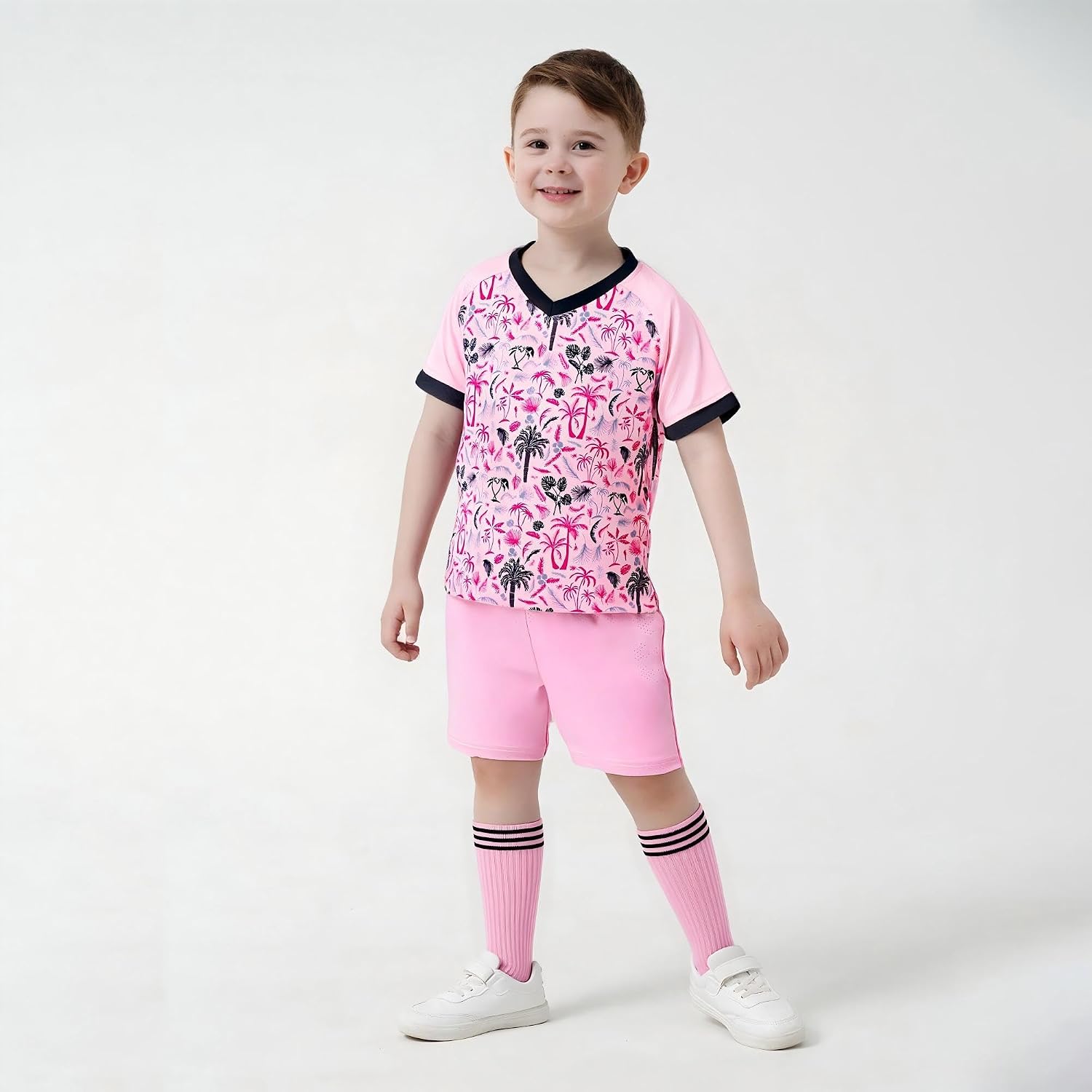 Unisex Kids Soccer Jersey for Girls Soccer Shirts Boy Football Outfits Soft Ideal Gift for Little Athlete 2-14 Years