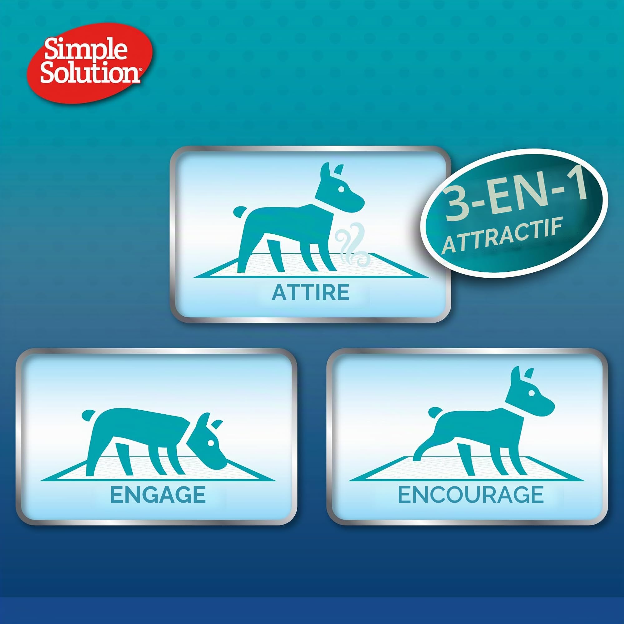 Simple Solution Coussinets de dressage pour chiens et chiots de qualité supérieure - paquet de 100