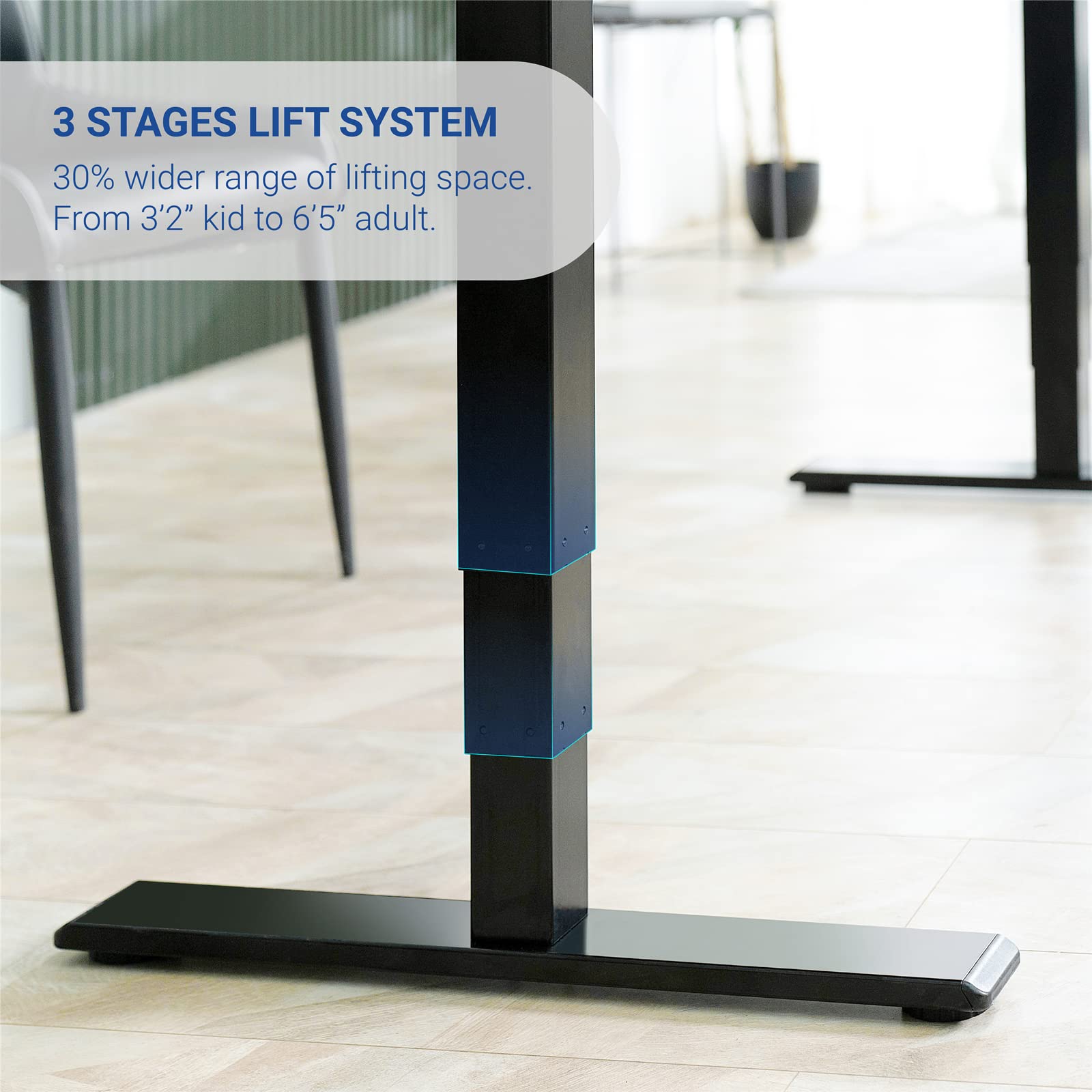 FLEXISPOT EP4 Electric Standing Desk Dual Motor 3 Stages Height