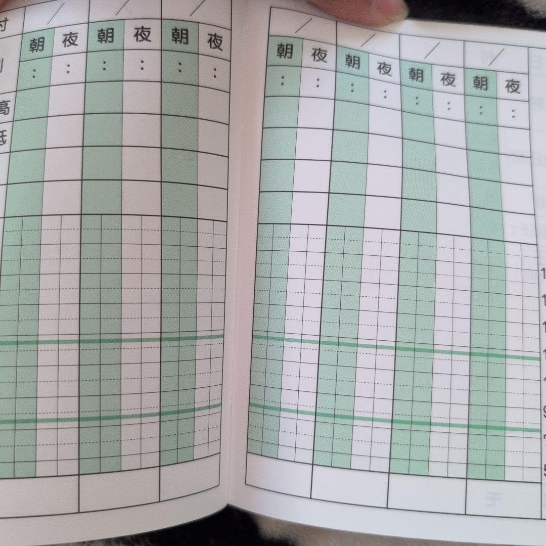 tigerhkg 血圧管理手帳　50冊セット tigerhkg 血圧管理手帳 50冊セット 血圧手帳 10冊セット」の人気
