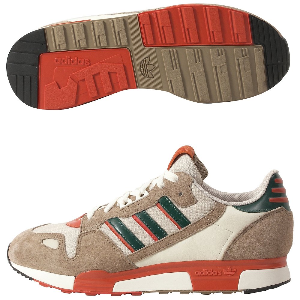 Buy adidas Select Men's ZX 800 Sneaker,Clay/Forest/Chili,10