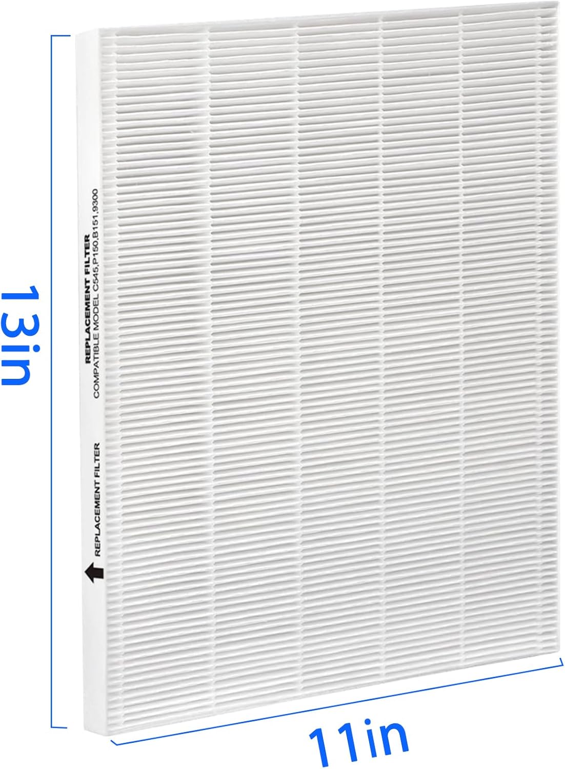 C545 Filter Replacement Compatible with Winix C545 Air Purifier, 2 Filters S and 8 Activated Carbon Pre-Filters, Compare to Part # 1712-0096-00 & 2522-0058-00