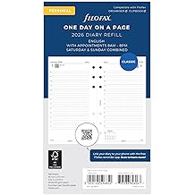 Filofax Calendar Diary Refill, Personal/Compact Size, Two - View #8